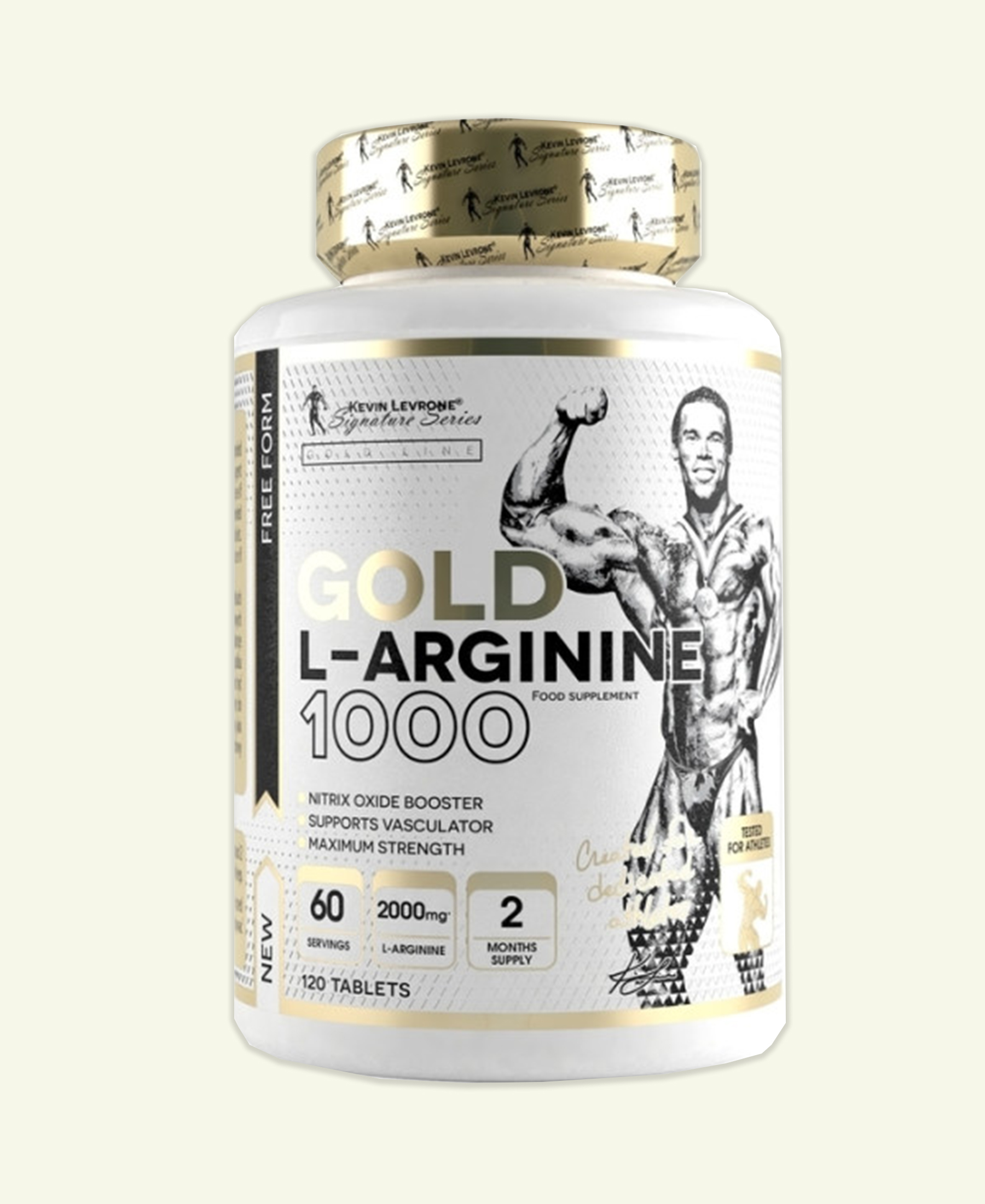 KEVIN LEVRONE GOLD L ARGININE 1000 120 TABLETS