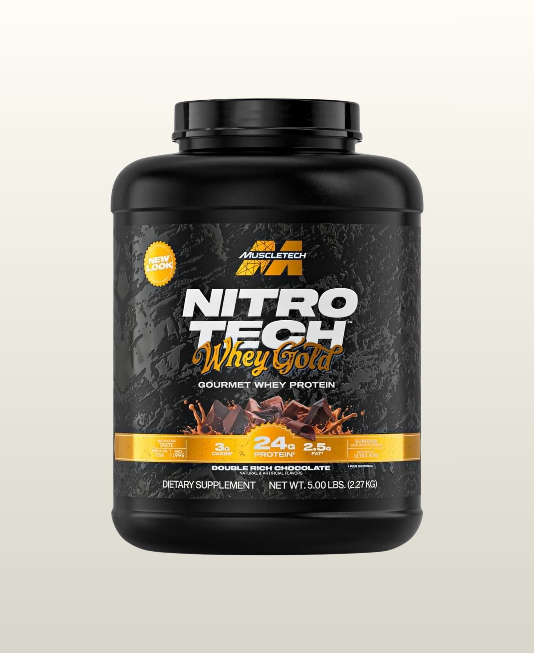 Muscletech Nitro Tech 100% Whey Gold 5 Lb