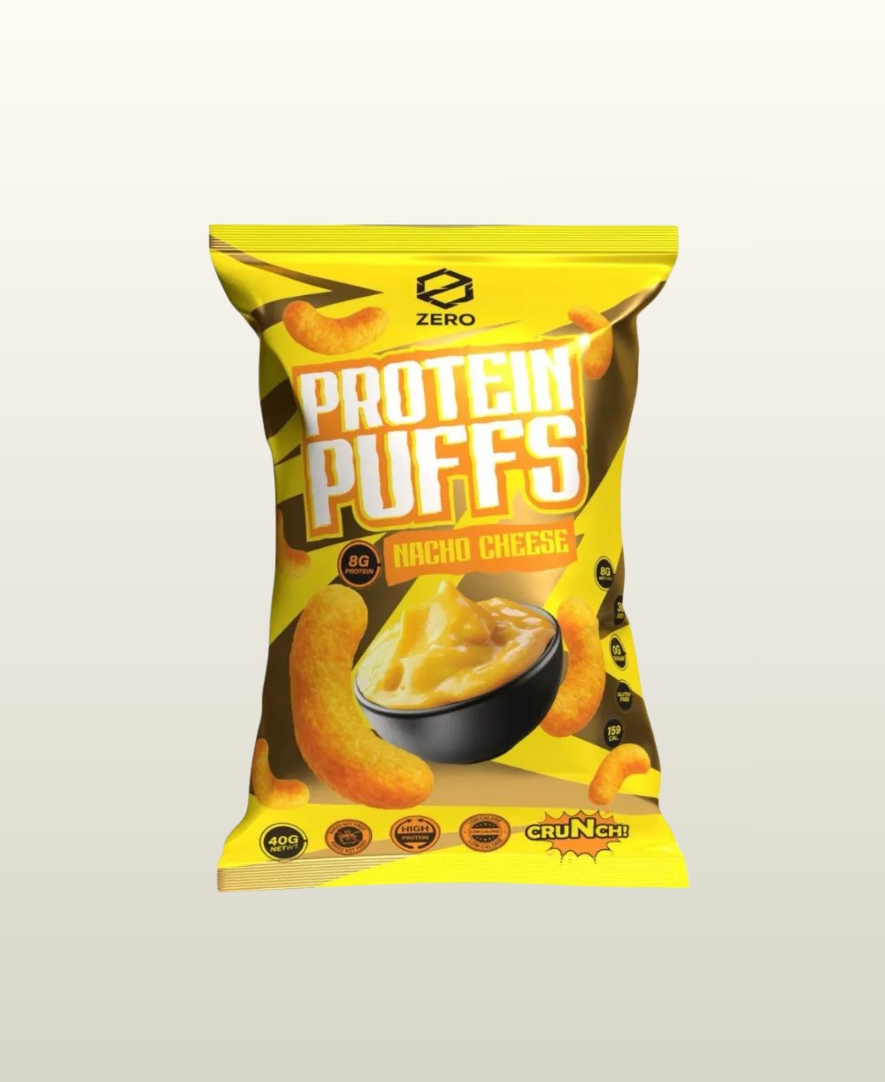 Zero Protein Puffs Nacho Cheese 40g